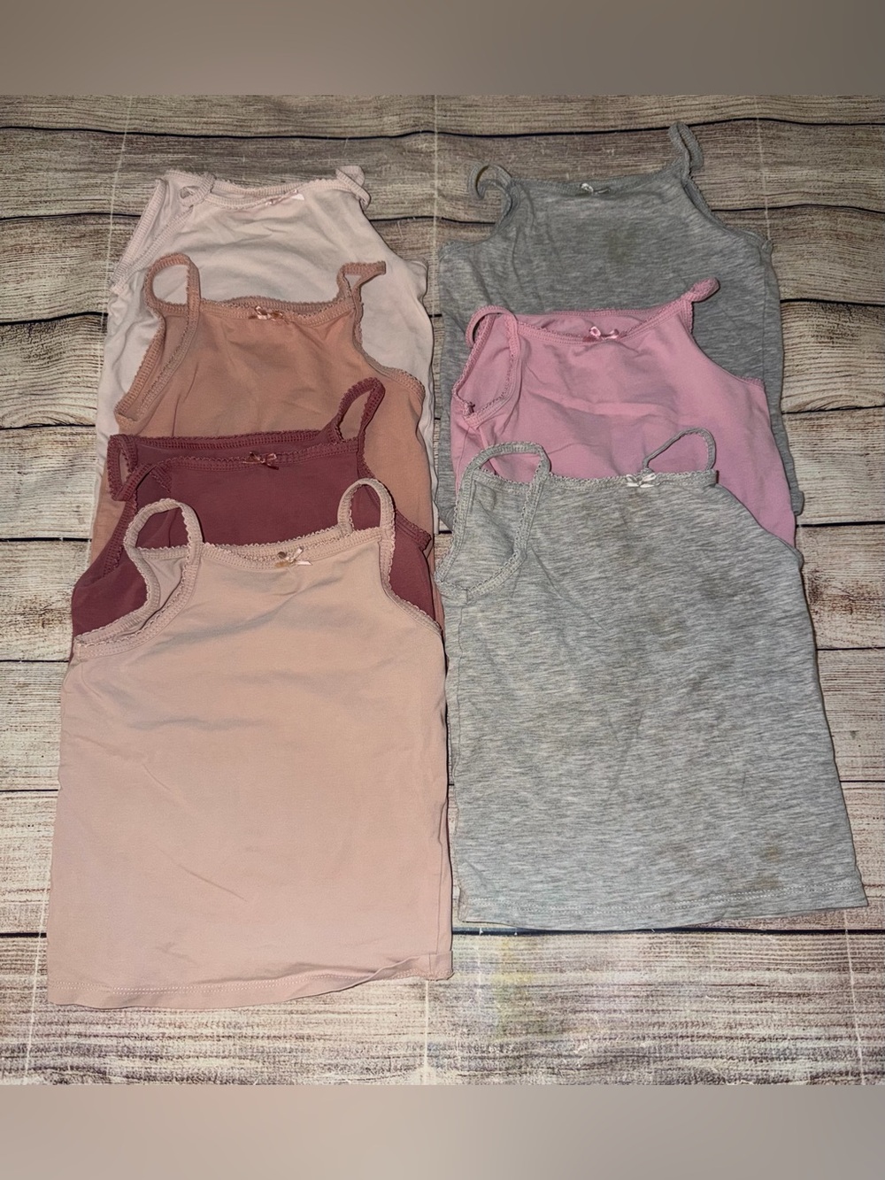 H&M tank girls undershirts size 3/4